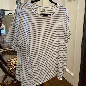 Black and white striped shirt